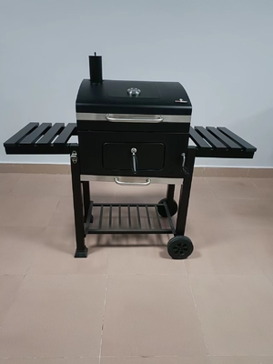 Przenośny mały grill kempingowy CSA 24 * 9,5 Kuchenka kempingowa z grillem