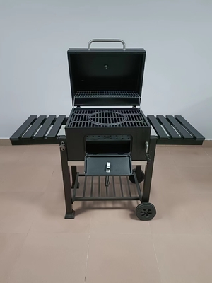 40 kg waga grill na węgiel drzewny 23,7 cala przenośny grill kempingowy z kółkami