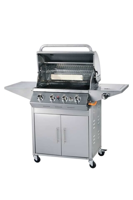Grill gazowy do zabudowy w stojaku