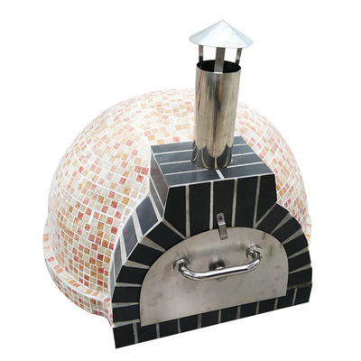 Ogniotrwały 10-minutowy ceramiczny piec do pizzy 70kgs Przenośny piec opalany drewnem