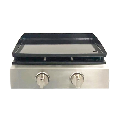Grill z 2 palnikami Teppanyaki