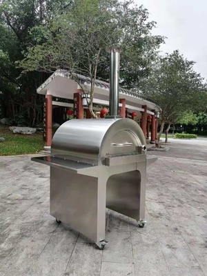 CT 103 Piec do pizzy Baker Steel Outdoor 900 mm Metalowy piec do pizzy na zewnątrz
