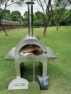 CT 103 Piec do pizzy Baker Steel Outdoor 900 mm Metalowy piec do pizzy na zewnątrz