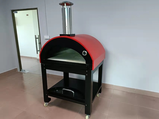 2200mm Piec opalany drewnem ze stali nierdzewnej Łopatka AGA Piec opalany drewnem