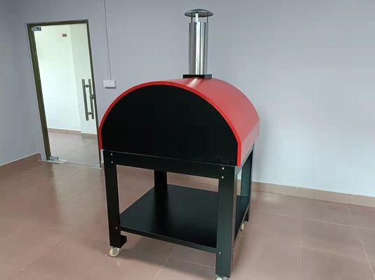 Mobilny piec do pizzy opalany drewnem 950 mm Piec na drewno ze stali nierdzewnej 201S