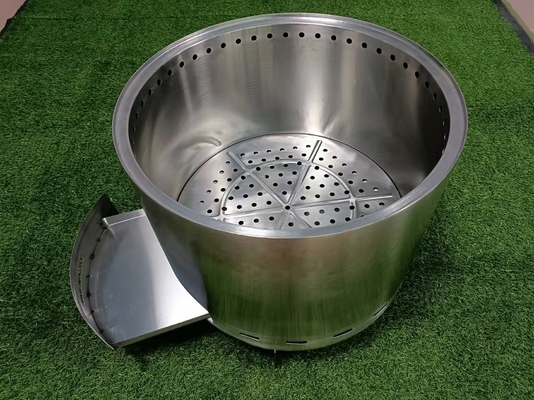 Outdoor Metal 304ss Portable Fire Pits CSA Garden Square Fire Pit