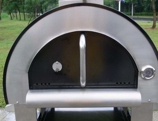 Trwały piec do pizzy opalany drewnem ze stali nierdzewnej 750mm