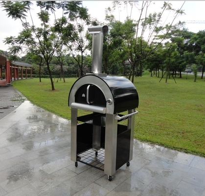 Trwały piec do pizzy opalany drewnem ze stali nierdzewnej 750mm